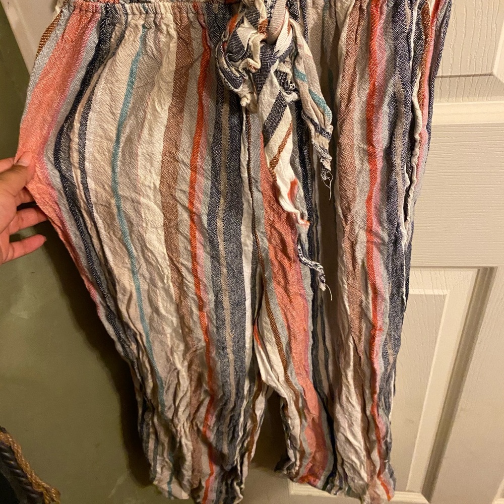 Color block striped romper - Picture 3 of 3